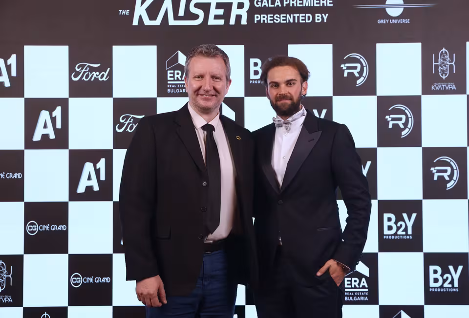 Guests at the sponsor board, The Kaiser gala premiere
