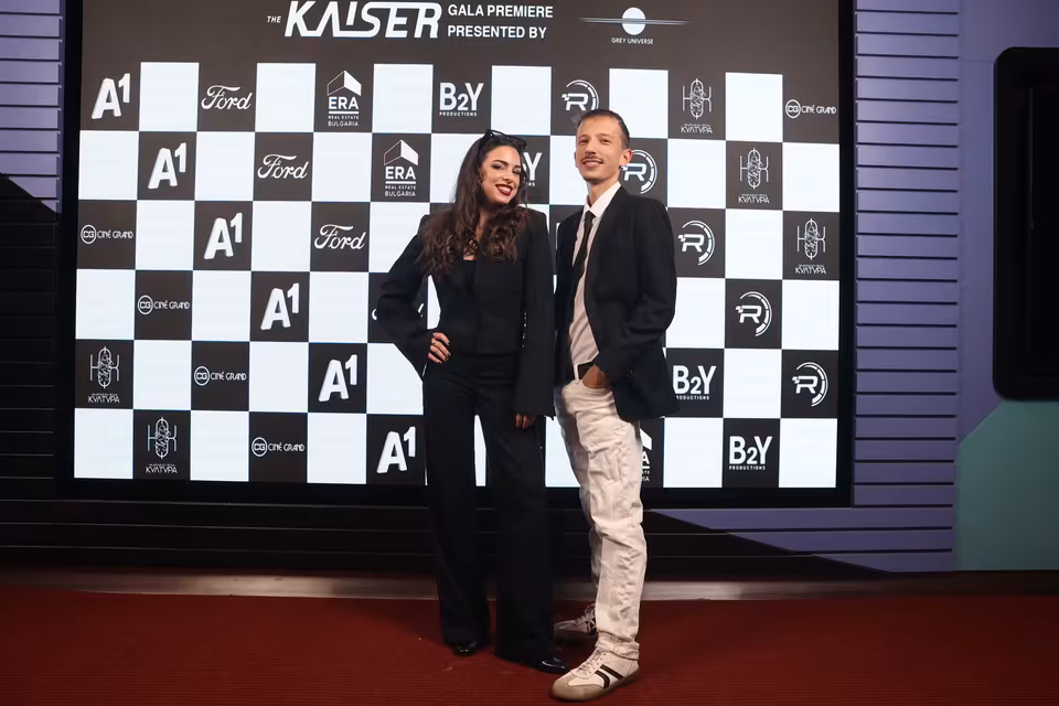 Guests at the sponsor board, The Kaiser gala premiere
