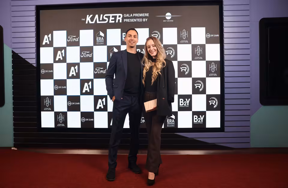 Guests at the sponsor board, The Kaiser gala premiere