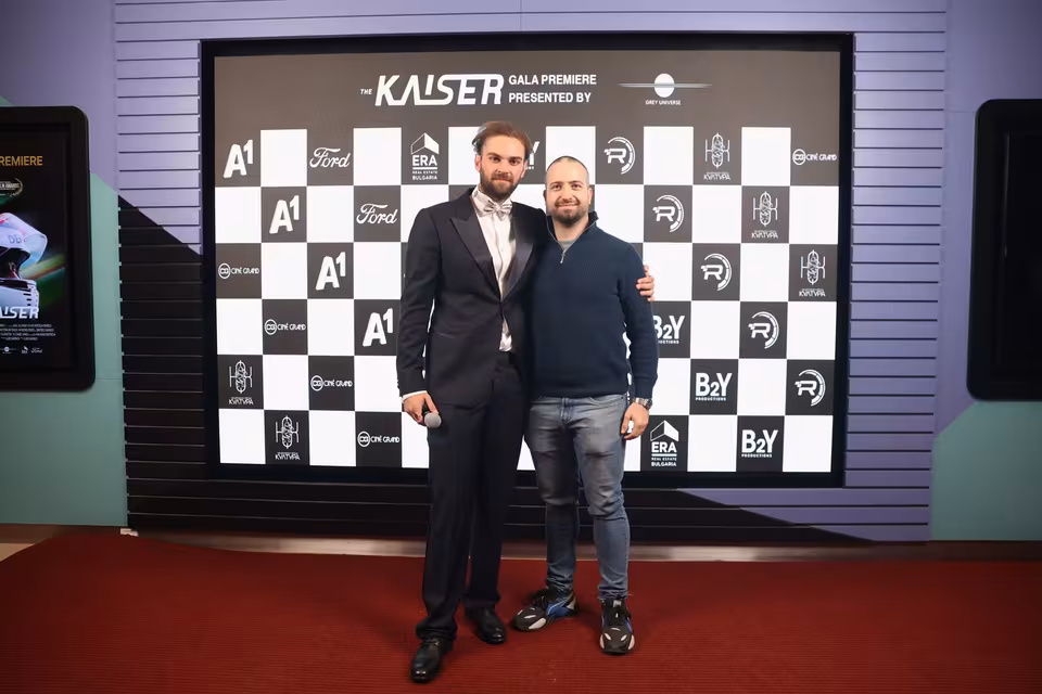 Guests at the sponsor board, The Kaiser gala premiere