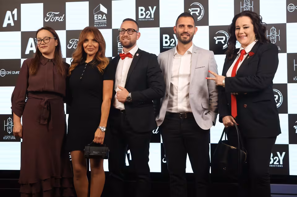 Guests at the sponsor board, The Kaiser gala premiere