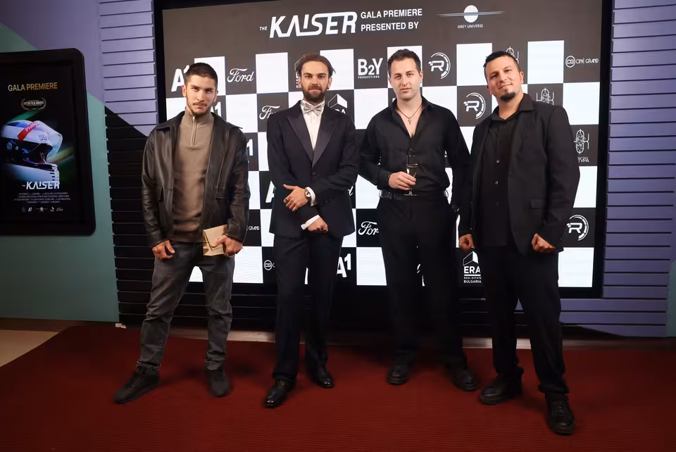 Guests at the sponsor board, The Kaiser gala premiere