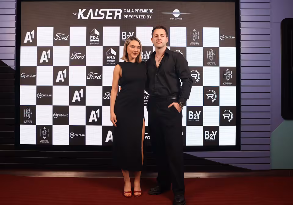 Guests at the sponsor board, The Kaiser gala premiere