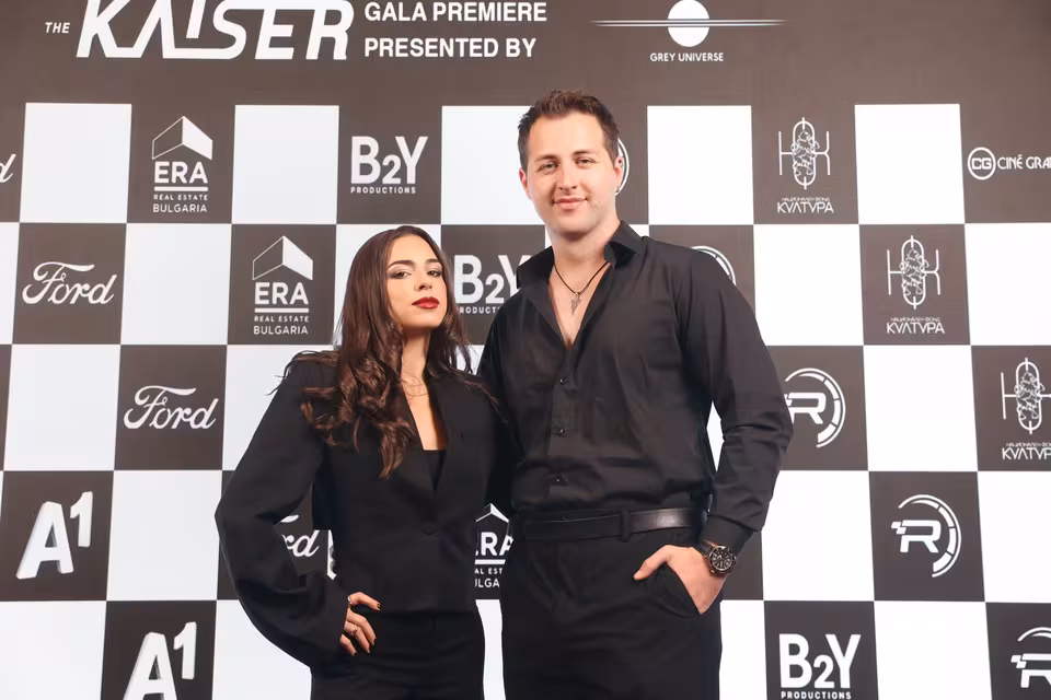 Guests at the sponsor board, The Kaiser gala premiere